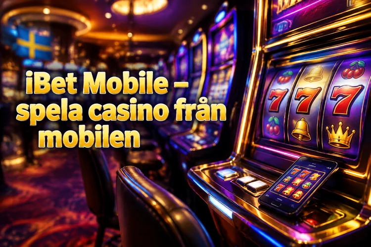 iBet Mobile - spela casino från mobilen