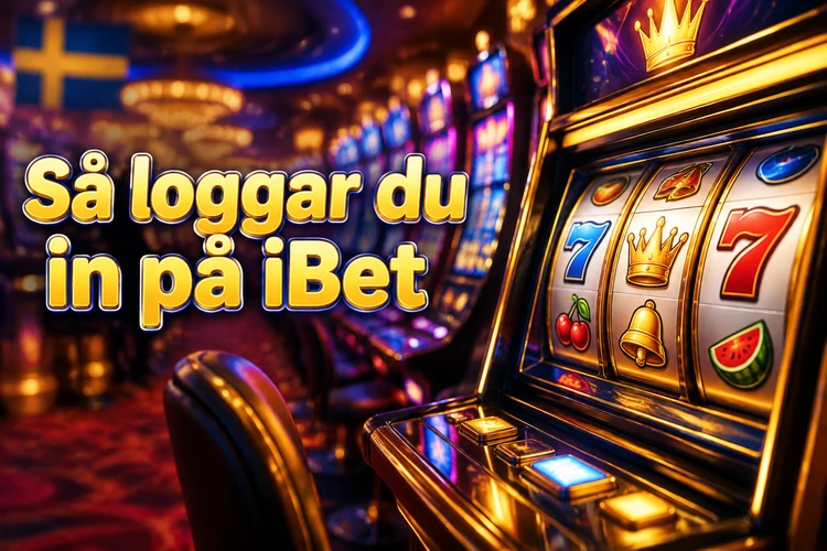 Så loggar du in på iBet