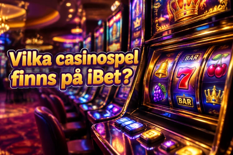 Vilka casinospel finns på iBet?