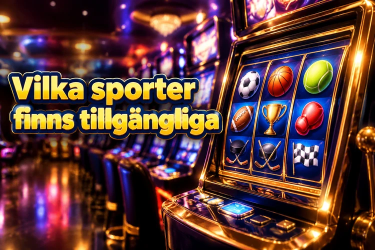 Vilka sporter finns tillgängliga