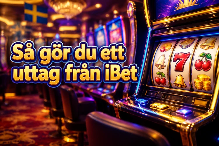 Så gör du ett uttag från iBet