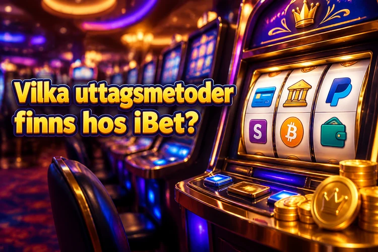 Vilka uttagsmetoder finns hos iBet?